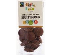 Cocoa Loco Milk Chocolate Buttons - 100g