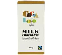 Cocoa Loco Organic Fairtrade Milk Chocolate Bar (Pack of 3)
