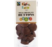 Cocoa Loco Organic Fairtrade Milk Chocolate Buttons (Pack of 4)
