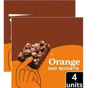 Cocoa & Orange Oat Boost Flapjack Snack Bars 4 x 30g(2pack)
