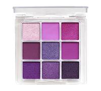 Cocoa Pebbles Makeup Deep Light Purple Shadow Makeup Eyeshadow Long Lasting 9 Blendable In Smooth With Gorgeous Pearls For Girls (Purple Palett Blend Bunny Cosmetics (Purple, One Size)