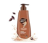 Cocoa Rich Intense Nourishing Body Lotion - 600ml | 24-Hour Moisture | Lightweight, Non-Sticky & Non-Greasy | For Normal to Dry Skin