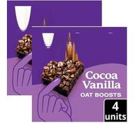 Cocoa & Vanilla Oat Boost Flapjack Snack Bars 4 x 30g(2pack)