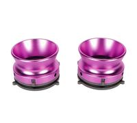 Cocoarm 1/4 10 Inch Nab Hub Adapters, Gray Aluminum (Purple)