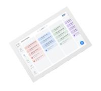 Cocoarm 10.1 Inch Digital Calendar, Interactive Touch Screen Family Planner with Photo Frame, Ideal for Organizing Daily Tasks and Family Events
