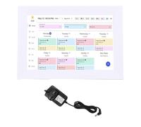 Cocoarm 10.1 Inch WiFi Digital Calendar Planner, Smart Touchscreen Wall Family Schedule Organizer 1080P HD 32GB Storage for Home Kitchen Display (British Standard)