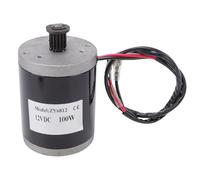 Cocoarm 100W Electric Scooter Motor for E100 E125 E150 E175 with Aluminum Alloy Construction and Rubber Belt, for Electric Scooters and Bikes