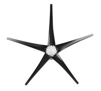 Cocoarm 100W Wind Turbines Wind Generator, Alloy and Plastic 5 Blade 3 Phase PM Synchronous Unit, 12m S Rated Speed for Boats Cabins Terraces and Mobile Homes (24V)