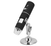 Cocoarm 1080P WiFi Digital Microscope Electronic Microscope with ABS and Cast Iron Stand 2MP 50 to 1000X 8 LED Lights Manual for Jewelry Inspection Circuit Repair Students