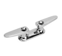 Cocoarm 10in Dock Cleat 316 Stainless Steel Open Base Mooring Cleat for Ship Yacht Reliable Rope Tie Down
