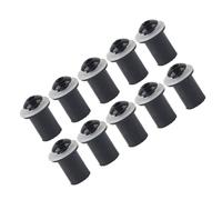 Cocoarm 10pcs Motorcycle Windshield Screws, M5 Inner Hexagonal Screw/Fastener, Ideal for Windshield Replacement (Black)