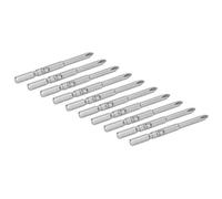 Cocoarm 10Pcs Screwdriver Bit Set Magnetic Cross Screwdriver Bit S2 Alloy Steel 60mm 4mm Electric for Precision Repair Electronics Household Tools Users