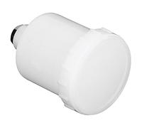 Cocoarm 125ml Spray Gun Cup Plastic Paint Sprayer Cup with 15mm Female Thread Stainless Steel Connector Open Top Cover for Painting Spray Gun Refill Cleaning and Repair