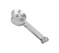 Cocoarm 12cm Stainless Steel Tea Bag Tongs Tea Bag Squeezer Strainer with Ergonomic Handle and Solid Plate