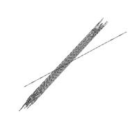 Cocoarm 12PCS Scroll Saw Blades Set for Wood Metal Plastic Cutting Spiral Teeth Blades High Carbon Steel with Teeth for Curve Sawing (4# saw)