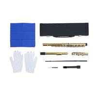 Cocoarm 16 Key C Flute, Brass Beginner Flute with Case and Cleaning Kit, Easy to Play Student for Kids and Music Lovers