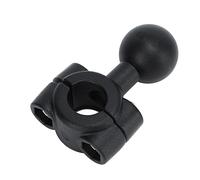 Cocoarm 1in Ball Mount Base Aluminum Alloy Motorcycle Ball Head Adapter 9 to 15mm Rail Fit M4 Mounting Hole Anti Slip Grip for Bike Scooter Phone GPS Mirror Use