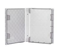 Cocoarm 2.5 Inch SSD Storage Case Protective Antistatic Hard Drive Box Shockproof PP Material with Labeling Area for Easy Access and Organization (Grey)