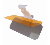 Cocoarm 2 in 1 Car Anti Glare Sun Visor, PVC Material, Auto Dimming Technology, Enhanced Vision for Day and Night Driving, Universal Fit