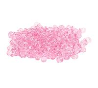 Cocoarm 200Pcs Acrylic Pacifier, Mini Baby Nipples with Smooth Surface, Perfect for Baby Showers and Birthday Party Decorations (Pink)