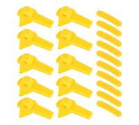 Cocoarm 20pcs Tyre Changer Protector Tyre Machine Protector Tyre Machine Duck Head Protector Tyre Machine Duck Head Insert Tyre Changer Mount Demount Head Duck Insert Rim Protector