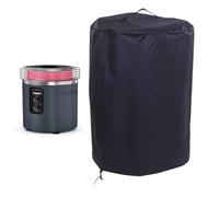 Cocoarm 24'' Fire Pit Cover Fit for Fireside360, 600D Oxford | With PVC Backing, Water Proof and All Weather Protection, Tear Fabric for Patio Round Outdoor Fire Heater, With Drawstring