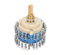 Cocoarm 24 Gear 20K Volume Potentiometer, Two Channel (Half Round Handle)