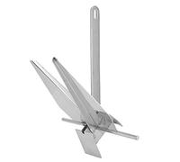 Cocoarm 2kg Boat Stainless Steel Marine 4 Lbs Boat Anchoring Tool with Fast Set Resistant Strong Holding Power for 17 to 22 Foot Boats
