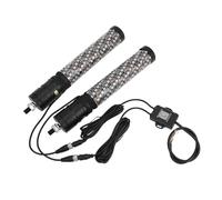 Cocoarm 2pcs 1224V RGB LED Whip Light, Water Proof Spiral RGB LED Whip Light, App Remote Control 366 Modes Chasing Whip Antenna for UTV ATV Off Road Sand Truck Boat (1FT)