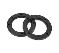 Cocoarm 2pcs 4in Speaker Ring Pad ABS Speaker Gaskets Universal Car Audio Mount Replacement Cover for Refurbishment Modification and Interior Upgrade
