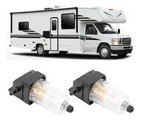 Cocoarm 2PCs 6mm 3mm Diesels Fuel Filter, Replacement for Webasto Eberspacher Heater, with Anti Rust Coating ABS Material for Fuel Dosing Supply Line