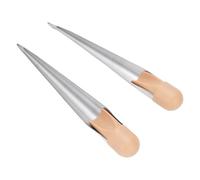 Cocoarm 2PCS Boat Rope Splicing Spike, Stainless Steel Durable Splicing Tool with Comfortable Grip for Easy Rope Attachments and Fishing Applications (M)