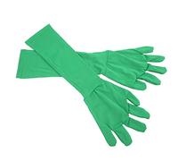 Cocoarm 2Pcs Chromakey Green Screen Gloves, Milk Silk Comfortable Gloves for Digital Photography and Video Production