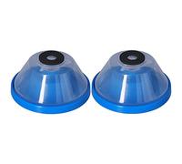 Cocoarm 2Pcs Electric Hammer Dust Cover, Plastic Drilling Dust Proof Device, Large Storage, Efficient for Plaster, Wood, Metal, Concrete