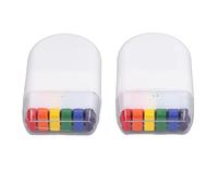 Cocoarm 2pcs Flag Face Paint, Vibrant and Eye-Catching Crayons for Festivals, Parties, and More, Easy to Apply and Remove, Portable and Handy, Versatile Usage for Pride