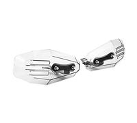 Cocoarm 2PCS Motorcycle Hand Guards, Polycarbonate and Metal Handlebar Guards, Universal Hand Protectors with Easy Installation, Wind Blocking Coverage for Most Motorcycles Riders (Transparent)