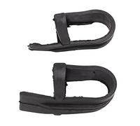 Cocoarm 2PCS Swingarm Chain Rubber Slider Black Wear-Resistant Chain Protectors for Pit Dirt Bike ATV