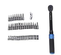 Cocoarm 3 8 Inch Drive Torque Wrench Set CRV Steel Ratchet Socket Set 5 60Nm 72 Tooth Bidirectional with Push Button Release for Vehicle Repair Mechanics Tight Spaces