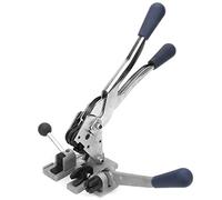 Cocoarm 3 in 1 Manual Strapping Tool Set Steel Strap Tensioner Crimper for 12mm and 16mm PP Banding One Step Tighten Crimp Cut for Pallets Warehouses Garages and Storage