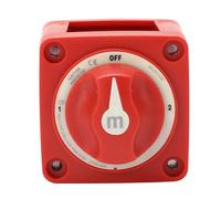 Cocoarm 300A Battery Disconnect Switch ABS Brass Iron Battery On Off Switch DC32V 3 Position Off 1 2 Dual Circuit for RV Marine Automotive Truck Trailer
