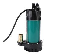 Cocoarm 300W Submersible Pump Stainless Steel Electric Water Pump with Copper Motor 22m Lift 4m3 per H 1in Outlet for Farm Pond Household Water Transfer (DC12V)