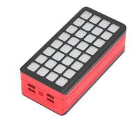 Cocoarm 32LED Power Bank Portable Power Bank 50000mAh Polymer Battery 4 USB Outputs Dual Input 3 Light Modes for Camping Hiking Travel Emergency Phone Charging