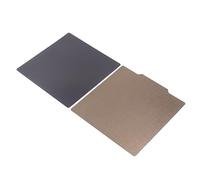 Cocoarm 3D Printer Build Plate Double Sided Print Bed Spring Steel 300x300mm Smooth PET and Textured PEI 248F and 500F for CR10 Series and Artillery SW X1