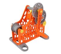 Cocoarm 3D Printer Filament Respooler, Hand Cranked, Modular Design, Easy Winding for 3D Printing and Crafts, 1kg Capacity, Orange