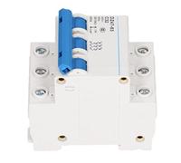 Cocoarm 3P Circuit Breaker, PA66 Miniature Circuit Breaker 32A AC 400V 6000A DIN Rail Mount for Distribution Boxes, Overcurrent and Short Protection for Office Residential Lighting
