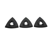 Cocoarm 3Pcs Oscillating Multitool Sanding Pad Set ABS and Stainless Steel Arrow Storage Case Sanding Pad for Corner Detail Work for Oscillating Tool Users