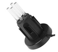 Cocoarm 4 Port USB Gamepad Charger Dock for | Black ABS Construction, 4 in 1 Simultaneous Charging, LED Red Green Indicator, 1.5m USB Cable, Desktop Organizer