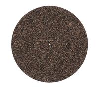 Cocoarm 4mm Cork Record Player Mat Turntable Mat Record Mat Slip Resistant Antistatic Shock Proof for 12in with Professional Sound Damping