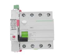 Cocoarm 4P Circuit Breaker, 4 Pole Circuit Breaker 4P Self Resetting Breaker Auto Reset Remote Switching Dual Locking Mechanism with Rail Mounted Terminal for Smart Home Solar PV EV (40A)