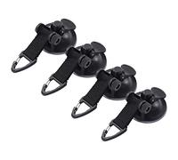 Cocoarm 4PCS Heavy Duty Suction Cups, ABS Material Strong Adhesion Cups, Easy Install for Camping Tarp Awning, Ideal for Travel and Outdoor Activities